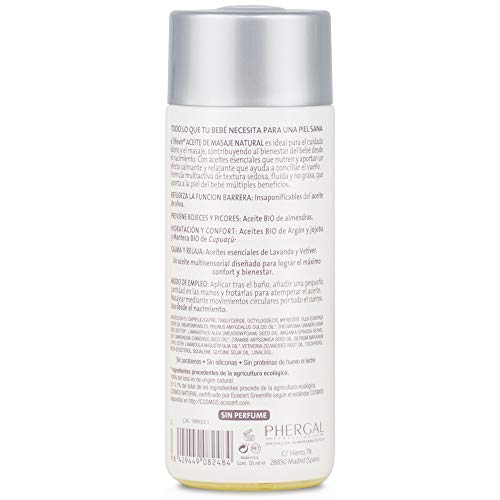 Elifexir Baby Care | Aceite Masaje Natural | Ingredientes 100% Naturales | 125ml