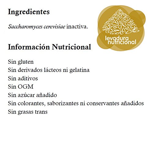 Energy Feelings Levadura Nutricional copos y Vitamina B12 - 1 Kg