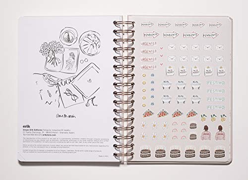 ERIK - Agenda anual 2021 semana vista Ana Marín, A5