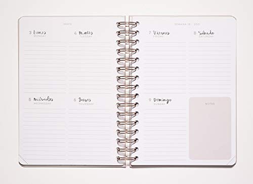 ERIK - Agenda anual 2021 semana vista Ana Marín, A5