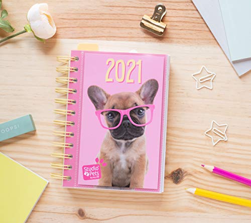 ERIK - Agenda anual 2021 Studio Pets Dog, Día página (11,4x16 cm)