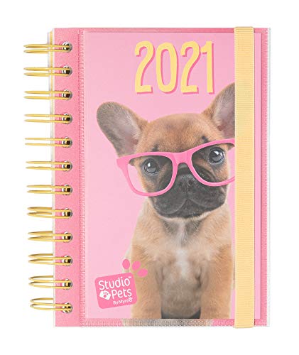 ERIK - Agenda anual 2021 Studio Pets Dog, Día página (11,4x16 cm)