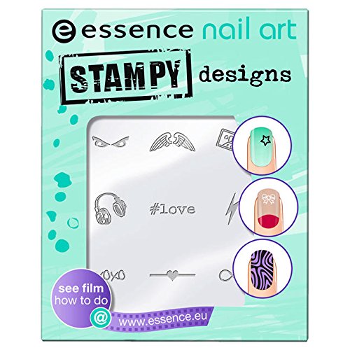 ESSENCE NAIL ART PLANTILLAS ESTAMPADO 01 HAVE FUN !
