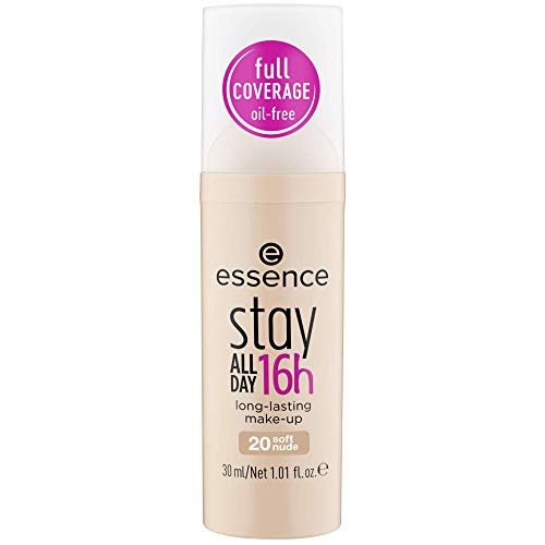Essence Stay All Day 16H, Acabado de maquillaje (20) - 1 unidad