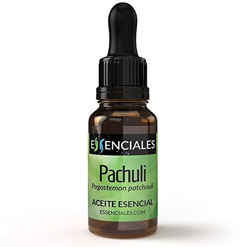 Essenciales - Aceite Esencial de Pachuli, 100% Puro, 10 ml | Aceite Esencial Pogostemon Cablin