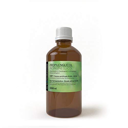 Essenciales - Propilenglicol USP - Pureza Certificada - 1 Litro - PG Base | Uso Farmacéutico - Grado Alimentario - Vapeo