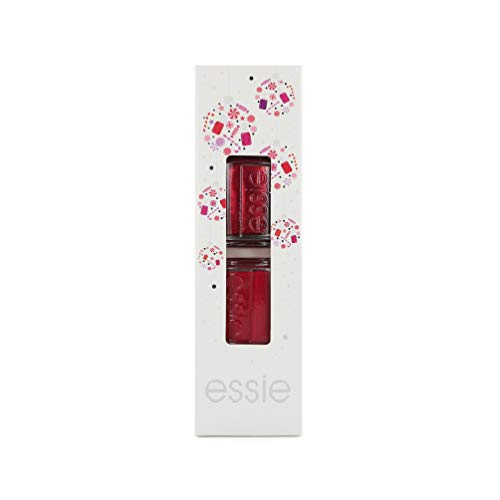 Essie Gift Box - Kit de manicura con esmalte rojo y esmalte rojo brillo