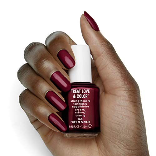 Essie Pintauñas Tratamiento y Color Treat Love & Color para Uñas Resistentes y Fuertes Tono Rojo 160 Red-Y To Rumble - 13.5 ml