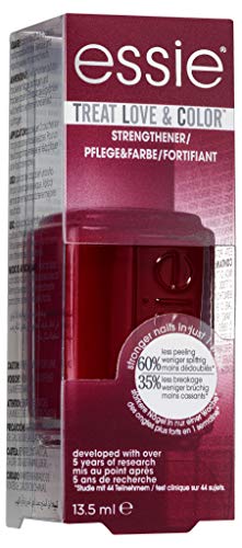 Essie Pintauñas Tratamiento y Color Treat Love & Color para Uñas Resistentes y Fuertes Tono Rojo 160 Red-Y To Rumble - 13.5 ml