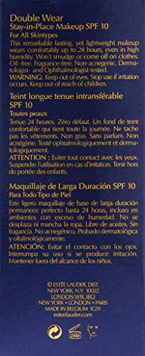 Estée Lauder Double Wear, Maquillaje en polvo (SPF 10, piel grasa, tono de piel claro)  30 ml