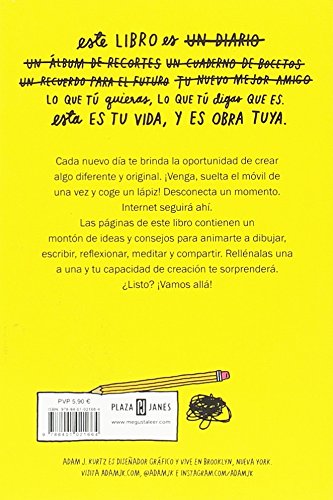 Esto no es (solo) un diario mini: Échale creatividad a tu vida... página a página (Obras diversas)