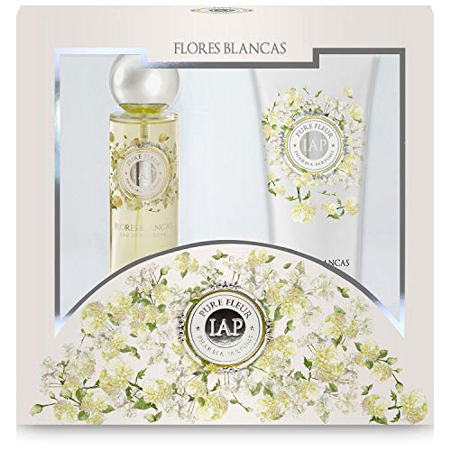 Estuche iap PHARMA PARFUMS - Perfume Pure Fleur 150 ml y Body Milk Flores Blancas 230 ml