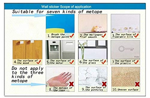 Etiqueta De La Pared, Cosméticos Maquillaje Calcomanías De Pared Moda Centro De Belleza Mujer Pegatinas De Pared Para Las Niñas Dormitorio Extraíble Arte Mural Decoración Para El Hogar 56X61 Cm