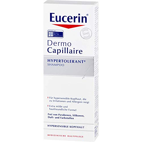 Eucerin Dermo Capillaire Champú Extra Tolerabilidad, Cabello seco, 250 ml