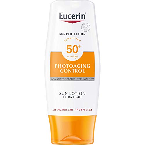 Eucerin Sun Loción photoaging Control SPF 50 + 150 Mililitro