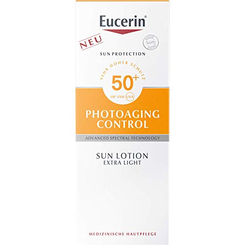 Eucerin Sun Loción photoaging Control SPF 50 + 150 Mililitro