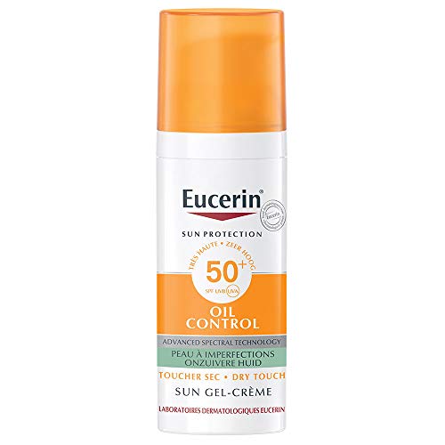 Eucerin sun oil control gel crème toucher sec 50ml