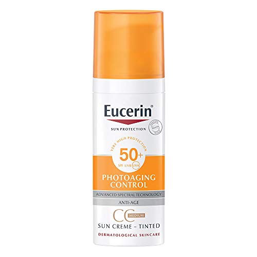 Eucerin Sun Photoaging Control Cc Crema tintada Spf50+ 50 ml Eucerin – Medium