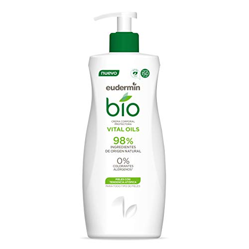 Eudermin Bio Natural Vital Oils 0% Crema Corporal Protectora - 400 ml