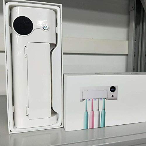 Euopat UV desinfectante Cepillo de Dientes Titular, Montaje en Pared Cepillo de Dientes eléctrico desinfectante Titular para el Cepillo de Dientes Oral-B, baño, niños, Mejor Regalo