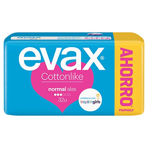 Evax Cottonlike Normal Compresas Con Alas 32u
