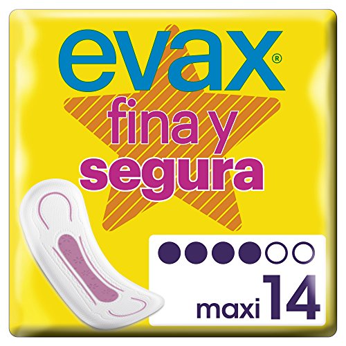 Evax Fina y Segura Maxi Compresas 14u