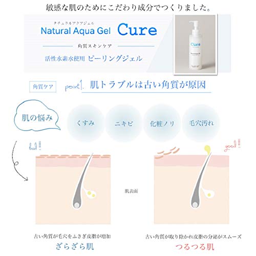 Exfoliante Cure Natural Aqua Gel, 250 ml