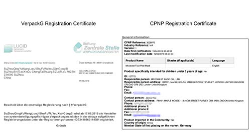 Exfoliante Pies, Mascarilla de Pies, Foot Peel Mask, 2 Pares Natural Calcetines Exfoliantes de Pies Peeling Quita Callos Elimina Piel Muerta Soft Baby Feet para Hombres y Mujeres