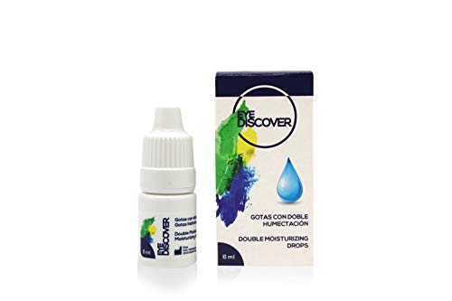 EYE DISCOVER Lágrimas Artificiales con Ácido Hialurónico, Gotas Hidratantes para Ojos Secos (6 ml)