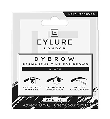 Eylure Dybrow - Kit de tinte para cejas, Negro