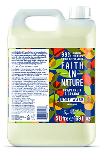 Faith in Nature Gel de ducha Natural de Pomelo y Naranja