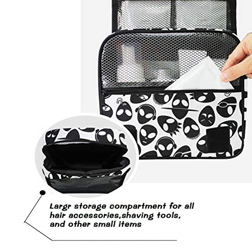 FAJRO - Neceser de viaje versátil con diseño de extraterrestre