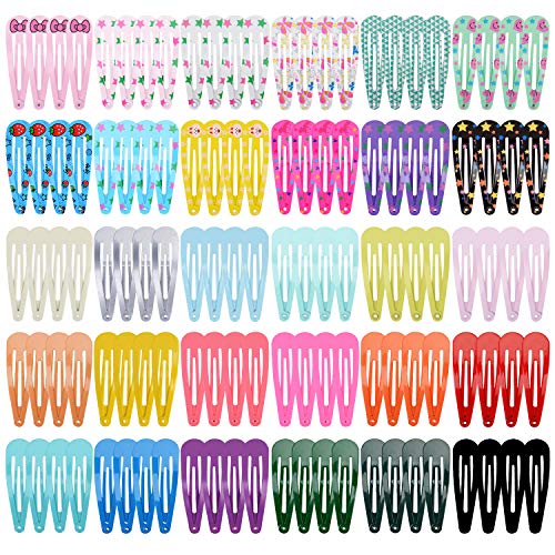 Fascigirl 120 Piezas Clips Pelo Niña Pinza de Pelo Orquillas Para el Pelo Niña Clips Pelo Horquillas Pelo Bebe Niña Para Niñas Pequeñas Accesorios Pelo Niña