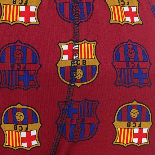 FC Barcelona - Pack de 3 calzoncillos oficiales de estilo bóxer - Para niños - Con el escudo del club - Multicolor - 9-10 años