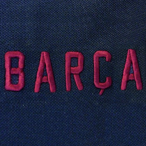 FC Barcelona - Polo oficial para hombre - Con el escudo del club - Azul marino - Azul marino - Medium