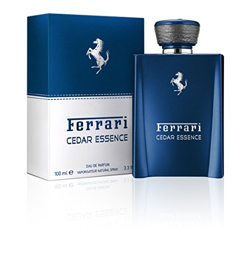 Ferrari Cedar Essence 100ml eau de parfum Hombres - Eau de parfum (Hombres, 100 ml, Envase no recargable, Cal, Naranja, Menta, Lime, Orange, Peppermint, Madera de cedro)