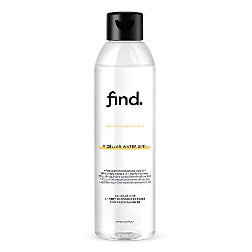 FIND - Agua micelar 3 en 1 para piel seca y sensible (3x400ml)