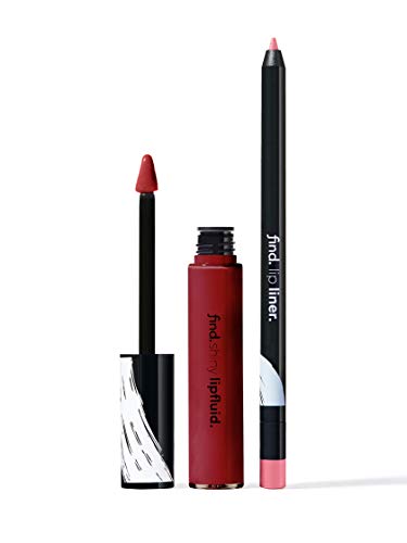 FIND - Deep Dusk (Perfilador de labios n.3 + Líquido de labios brillante n.3)