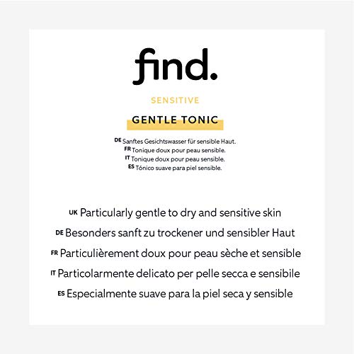 FIND - Tónico suave para piel sensible - Sin alcoho (4x200ml)