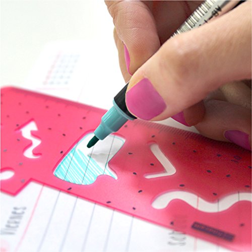 Finocam Talkual - Agenda escolar 2018-2019 1 día página español, 155 x 215 mm, rosa