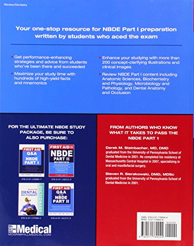 First Aid for the NBDE Part 1, Third Edition (First Aid Series)