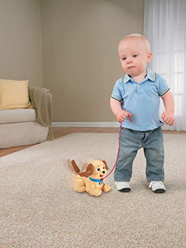 Fisher-Price Pequeño Snoopy, juguete de arrastre y correpasillos +1 año (Mattel H9447)