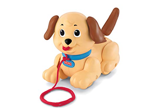Fisher-Price Pequeño Snoopy, juguete de arrastre y correpasillos +1 año (Mattel H9447)