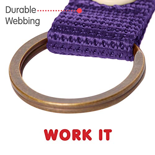 Fjällräven Kånken Keyring Llavero 10 Centimeters Morado (Purple)