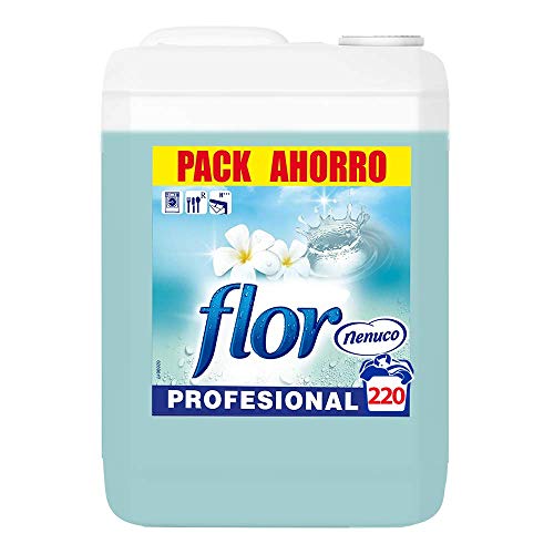 Flor - Suavizante para la ropa profesional, aroma nenuco - 220 dosis