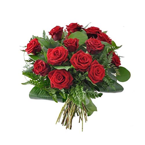 Florclick - Ramo de 12 Rosas Rojas. Flores frescas a domicilio