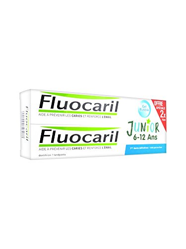 FLUOCARIL JUNIOR 6-12 AÑOS GEL 2 X 75 ML BUBBLE