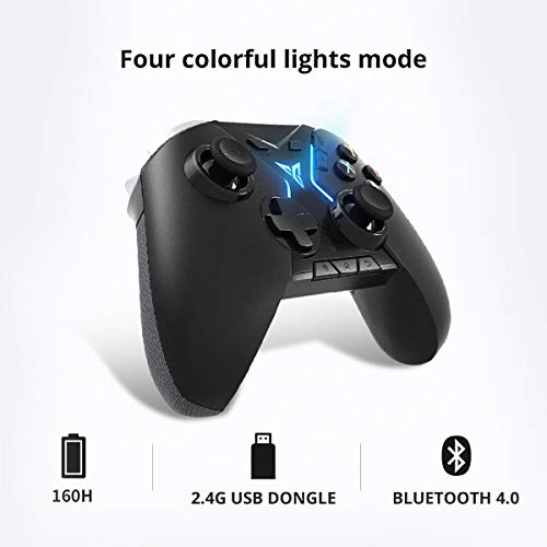 Flydigi Apex - Mando inalámbrico para Android, tableta, TV, PC, Gamepad de vapor, no compatible con iOS 13.4 y superior