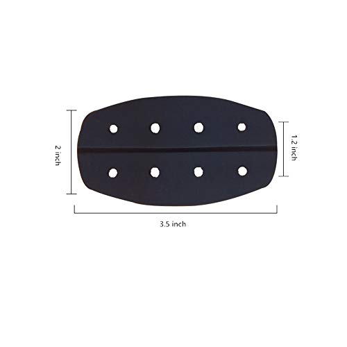 FLZONE Cojines de la Correa del Sujetador,3 Pares Almohadillas de Hombro Antideslizantes Transparentes de Silicona Suave para Mujer para Aliviar el Dolor y la Presión