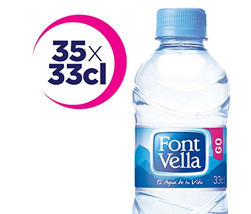 Font Vella - Agua Mineral Natural - Caja 35 x 33Cl